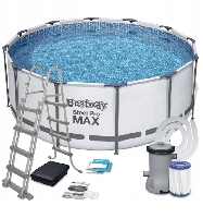Каркасный бассейн Bestway 56420 366х122 Steel Pro Max Каркасный бассейн Bestway 56420 366х122 Steel Pro Max
